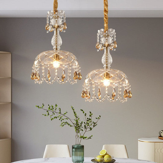 Light Luxury Crystal Droplight