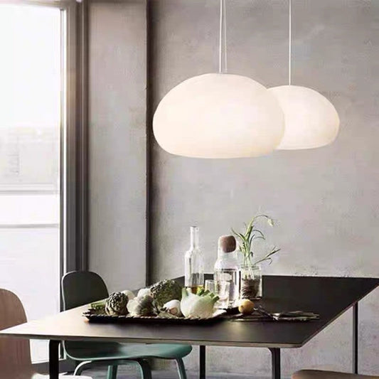 Nordic Cloud Glass Ceiling Lamp for Dining and Bedroom